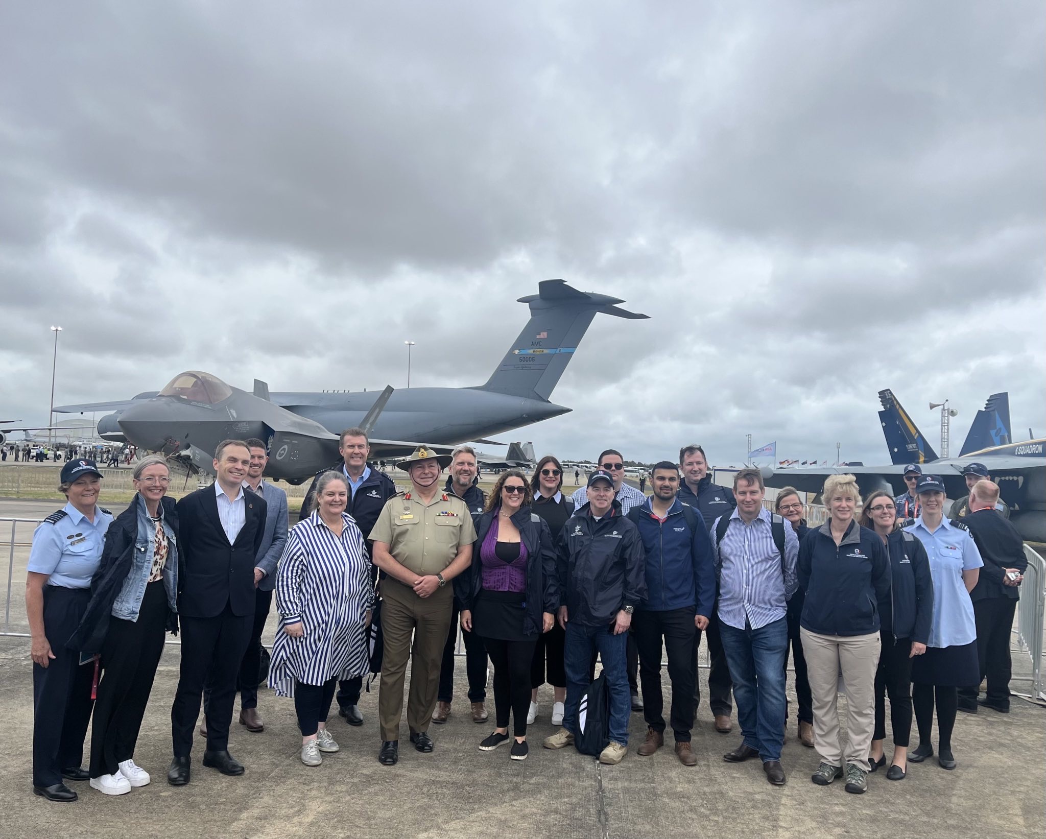 Civilian Bosses Shown What Air Force Has To Offer 1